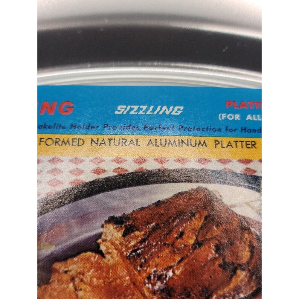 NEW Nordicware Premium Heat & Serve Sizzling Platter  set of 4